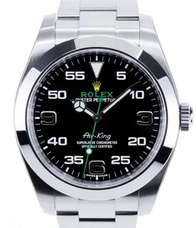 Rolex Air King 116900 ( DIAL) 40mm Stainless steel Black