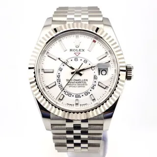 Rolex Sky-Dweller 336934 42mm Stainless steel Silver