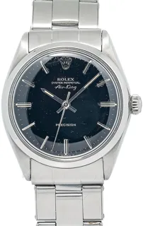 Rolex Air King 5500 34mm Stainless steel Black