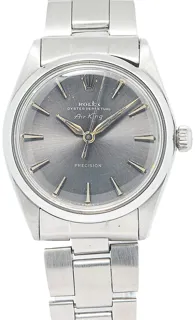 Rolex Air King 5500 34mm Stainless steel Gray