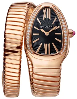 Bulgari Serpenti 101815 SPP35BGDG.1T 35mm Rose gold Black