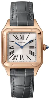 Cartier Santos Dumont WGSA0022 38mm Rose gold Silver