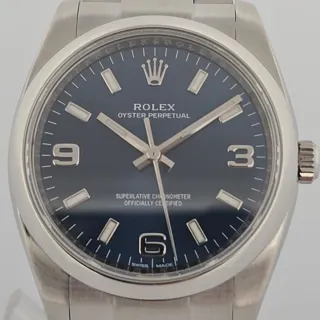 Rolex Air King 114200 ( DIAL) 34mm Stainless steel Blue