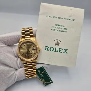 Rolex Day-Date 36 18238 36mm Yellow gold Golden