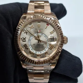 Rolex Sky-Dweller 326935 42mm Rose gold Pink