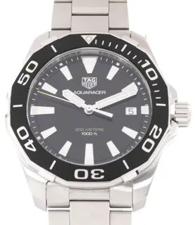 TAG Heuer Aquaracer WAY111A.BA0928 43mm Stainless steel Black