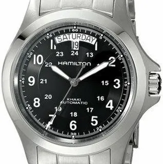 Hamilton Khaki Field King H64455133 40mm Stainless steel Black