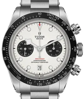 Tudor Black Bay Chrono M79360N-0002 ( BAY  ) 41mm Stainless steel White