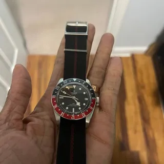 Tudor Black Bay GMT 79830 41mm Stainless steel Black