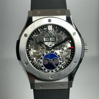 Hublot Classic Fusion Aerofusion 517.NX.0170.LR 45mm Titanium Skeletonized