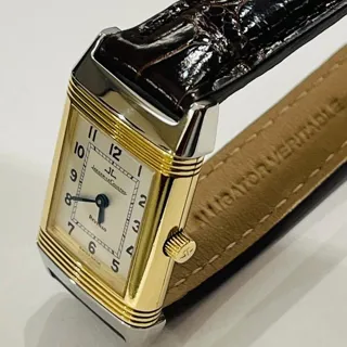 Jaeger-LeCoultre Reverso Lady 260.5.86 20mm Yellow gold and Stainless steel White