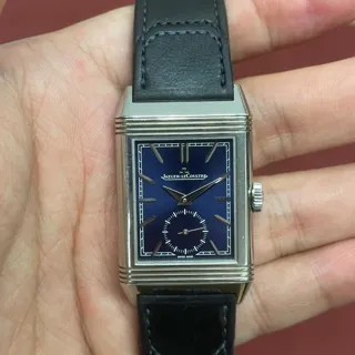 Jaeger-LeCoultre Reverso Tribute Q3978480 45.5mm Stainless steel Blue