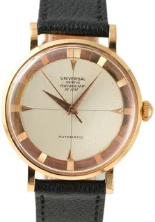 Universal Genève Polerouter De Luxe 10234-2 36mm or rose 18k 750/1000 money