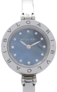 Bulgari B.zero1 BZ23S Stainless steel Blue$Blue shell