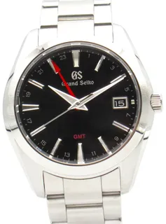 Seiko Grand Seiko SBGN013 37.5mm Stainless steel Black