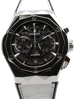 Hublot Aero Fusion Chronograph 525.NX.0127.LR.JORL1 41.5mm Titanium Gray$skeleton