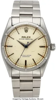 Rolex Oyster Perpetual 6565 34mm Stainless steel White