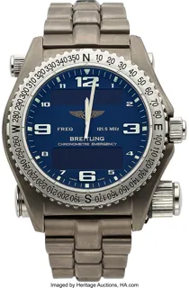 Breitling Emergency E76321 Titanium Blue