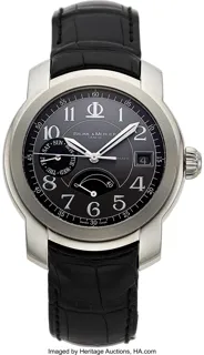 Baume & Mercier 65417 Stainless steel Black and Gray