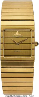 Baume & Mercier 24mm 14k Gold Golden