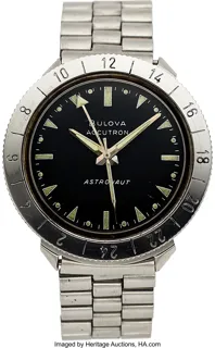 Bulova Accutron Astronaut Stainless steel Black