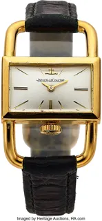 Jaeger-LeCoultre 18k yellow gold Silver