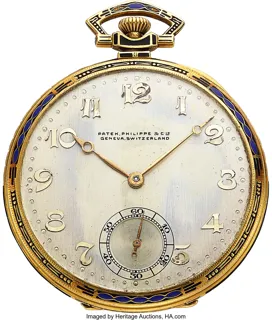 Patek Philippe 18k yellow gold Silver