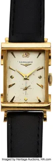 Longines 14k yellow gold Silver