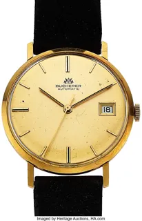 Carl F. Bucherer 18k yellow gold Champagne