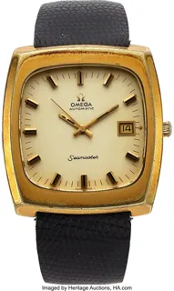 Omega Seamaster Gold-plated Silver