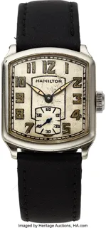 Hamilton 14k white gold Silver