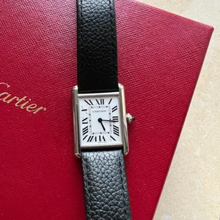 Cartier Tank WSTA0041 33.5mm Stainless steel Silver