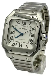 Cartier Santos WSSA0029 35mm Stainless steel Silver