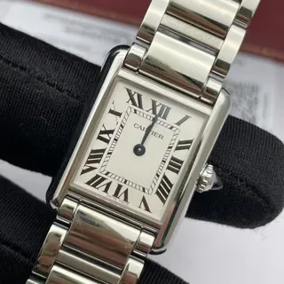 Cartier Tank Must WSTA0051 29.5mm Stainless steel Silver