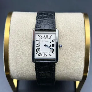 Cartier Tank Solo W5200003 27mm Stainless steel Silver