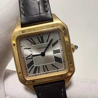 Cartier Santos Dumont WGSA0022 38mm Rose gold Silver