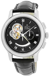 Zenith El Primero Chronomaster Open XXT 03.1260.4021 Stainless steel Black