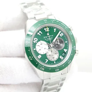 Zenith Chronomaster 03.3117.3600/56.M3100 Stainless steel Green