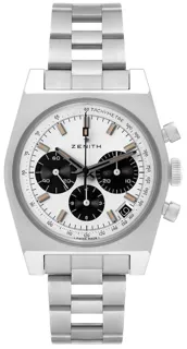 Zenith El Primero Chronomaster 03.L384-2.400/07.M384 Stainless steel White