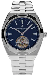 Vacheron Constantin Overseas 6000V/110A-B544 Stainless steel Blue