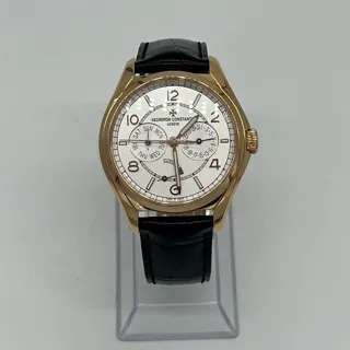 Vacheron Constantin Fiftysix 4400E/000R-B436 Rose gold Silver