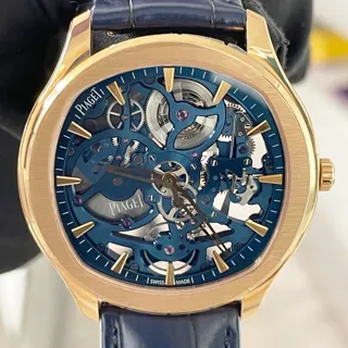 Piaget Polo G0A46009 Rose gold and Yellow gold Blue