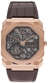 Bulgari Octo 103667 Rose gold Pink