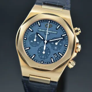 Girard-Perregaux Laureato 81040-52-432-BB4A Rose gold Blue