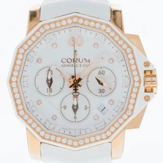 Corum Admiral's Cup Competition A984/01023 Rose gold White