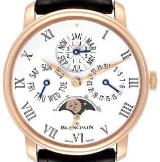 Blancpain Villeret 6659-3631-55B Red gold White