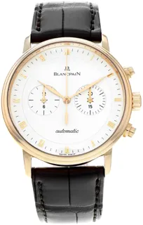 Blancpain Villeret 4082-3642-55B Rose gold Silver