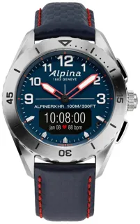 Alpina Smartwatches AL-284LNNR5SSAQ6L Stainless steel Blue