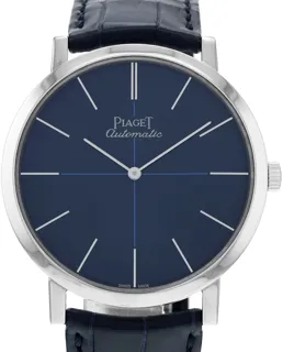 Piaget Altiplano G0A42105 White gold Blue