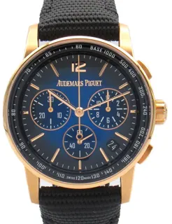 Audemars Piguet Code 11.59 26393OR.OO.A002KB.03 41mm Rose gold Blue